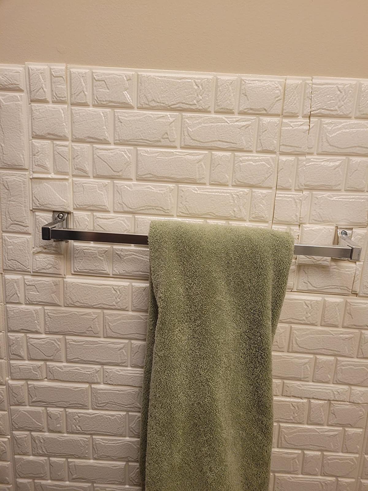 3DBrickWall, τρισδιάστατα αυτοκόλλητα τοίχου με εφέ τούβλου (5 τεμ.) - Image 7