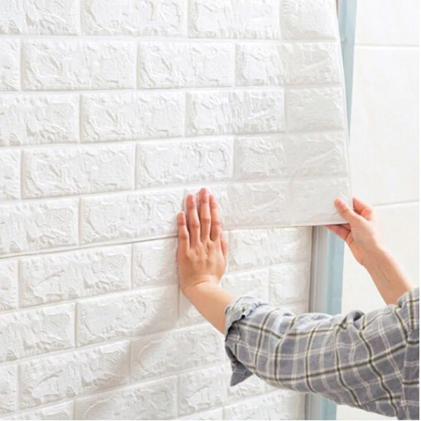 3DBrickWall, τρισδιάστατα αυτοκόλλητα τοίχου με εφέ τούβλου (5 τεμ.) - Image 8
