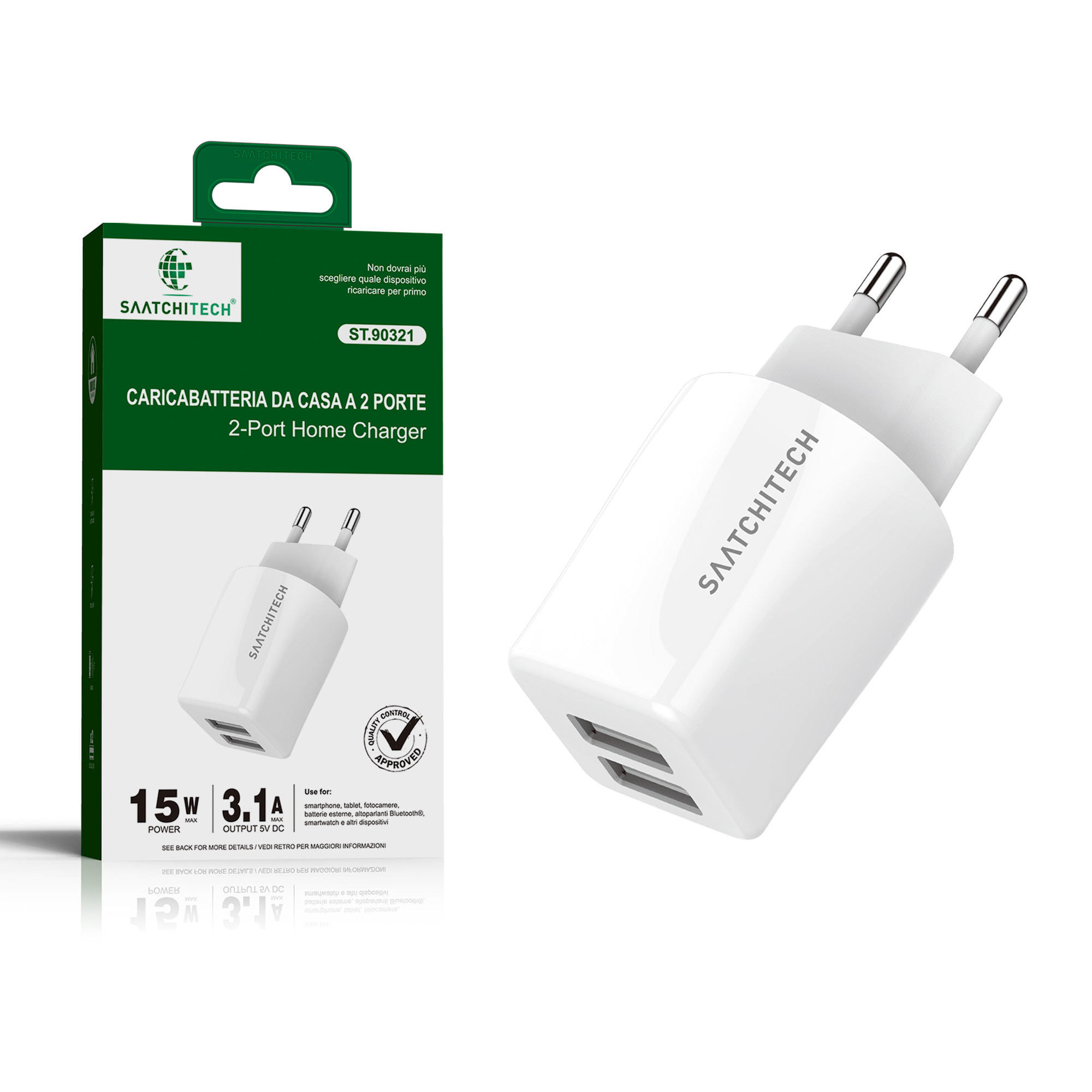 AdapterUsb, αντάπτορας με 2 εισόδους USB - Image 2