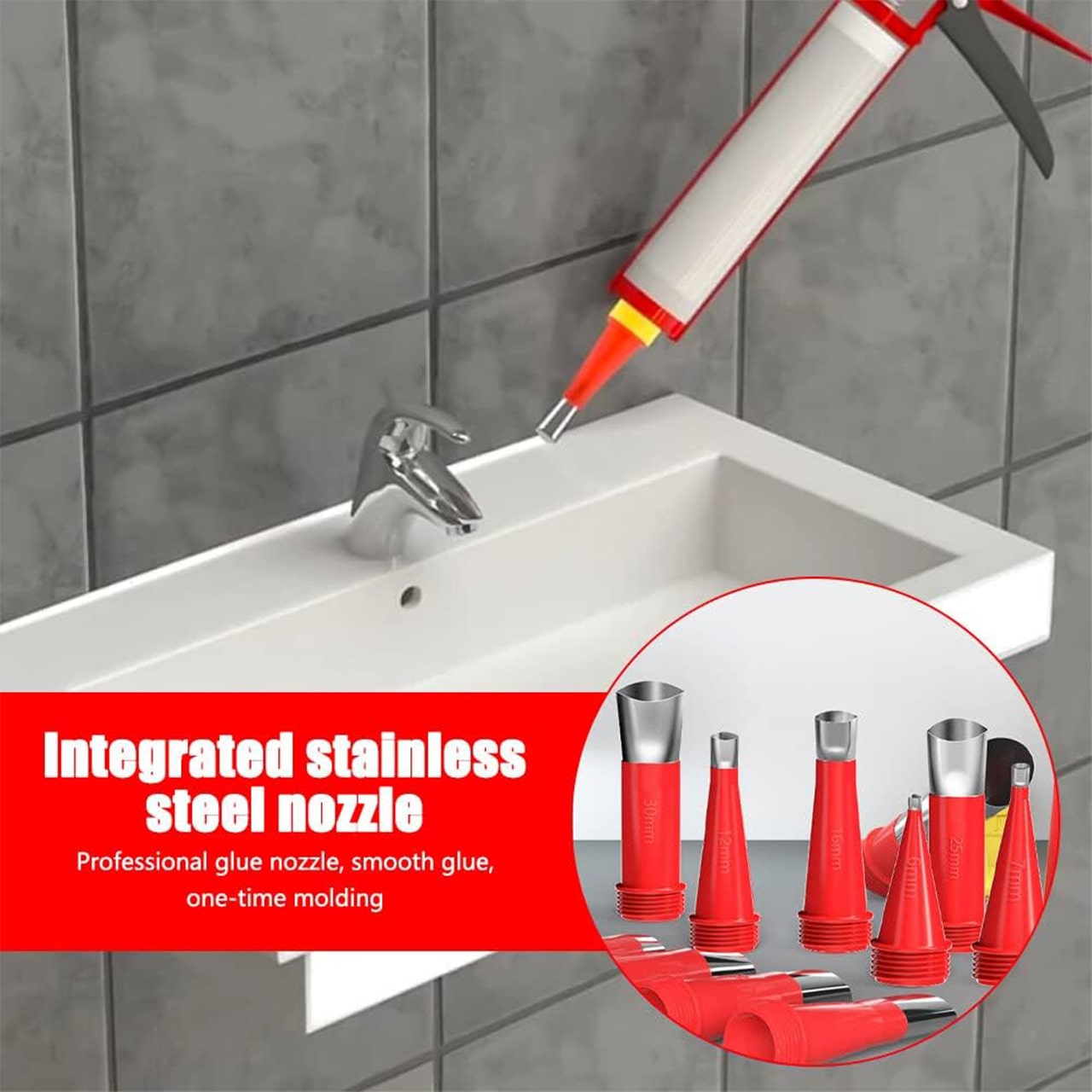 ApplicNozzle, σετ 22 τεμαχίων από μπεκ και σφραγιστικά μπεκ - Image 3
