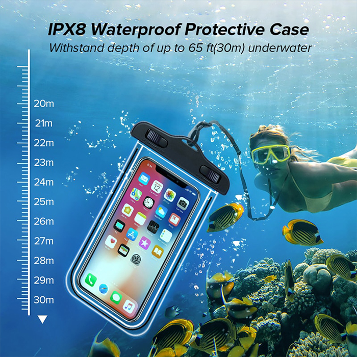 AquaBag, διάφανη αδιάβροχη θήκη τηλεφώνου - Image 7