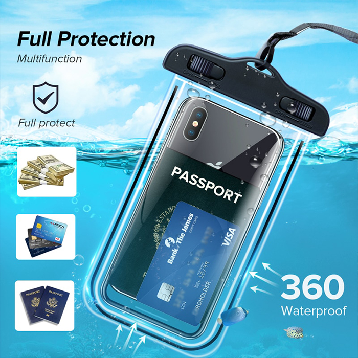 AquaBag, διάφανη αδιάβροχη θήκη τηλεφώνου - Image 8