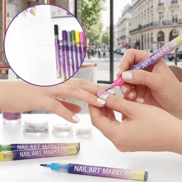 Σετ από χρωματιστά στυλό για τέχνη νυχιών, ArtNails - Image 1
