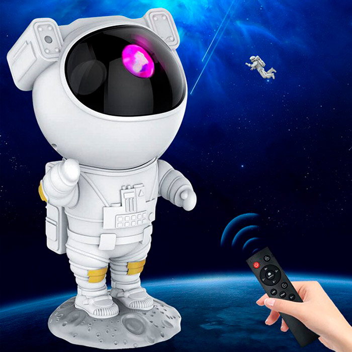 AstronautLamp, νυχτερινός προβολέας με εφέ γαλαξία και φωτισμό LED - Image 7