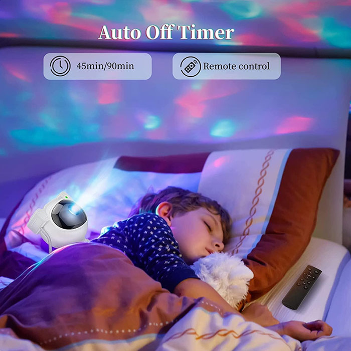 AstronautLamp, νυχτερινός προβολέας με εφέ γαλαξία και φωτισμό LED - Image 9