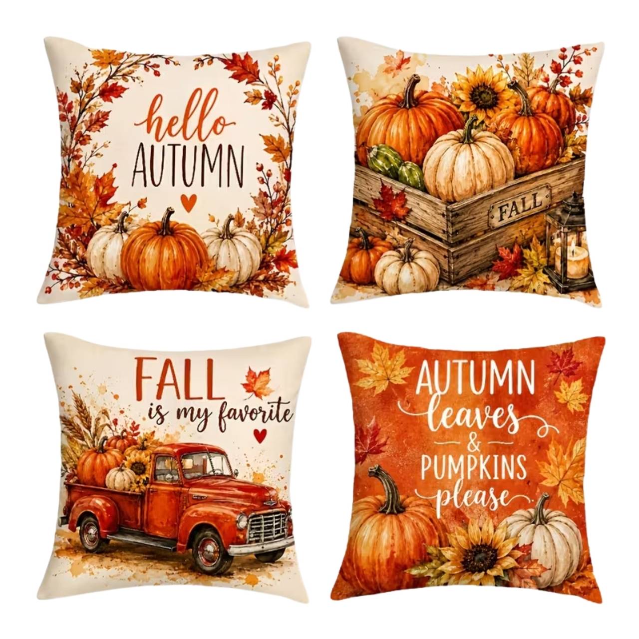 Φθινοπωρινή διακοσμητική μαξιλαροθήκη, AutumnPillows - Image 7