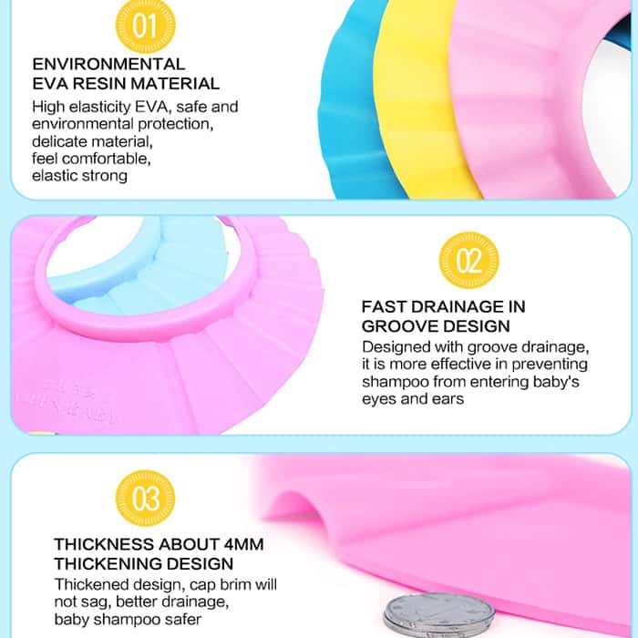 BabyShowerCap, προστατευτικό καπέλο για μικρούς - Image 2