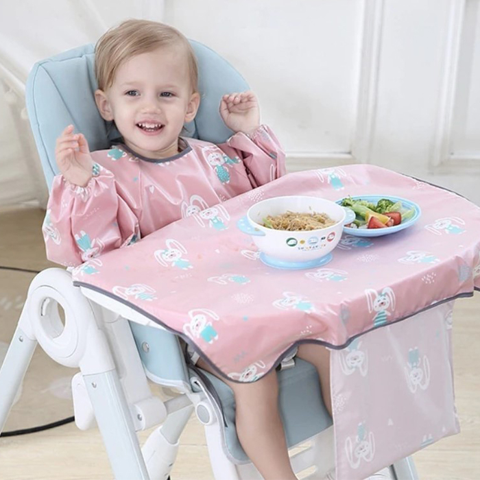 BabySleeve, αδιάβροχη σαλιάρα με μανίκια για προστασία από λεκέδες - Image 2