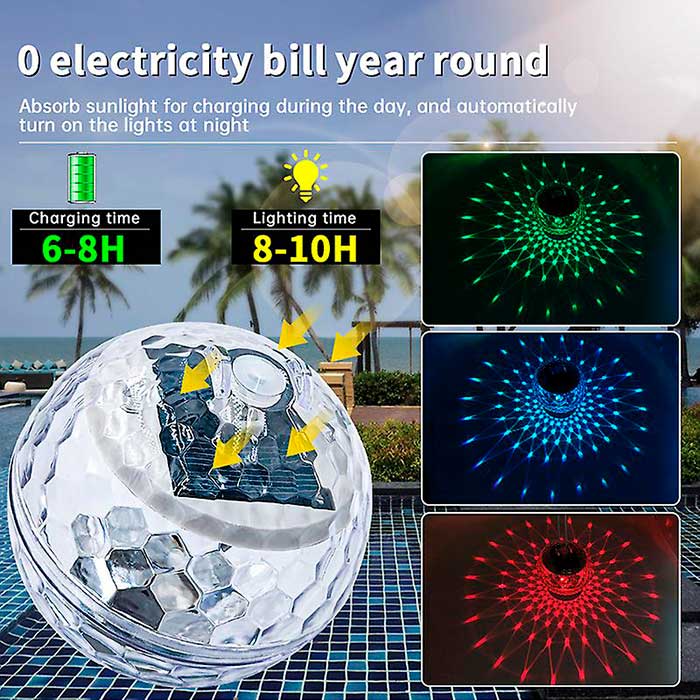 BallLamp, ένα αδιάβροχο και ηλιακό LED φως που αλλάζει χρώματα - Image 9