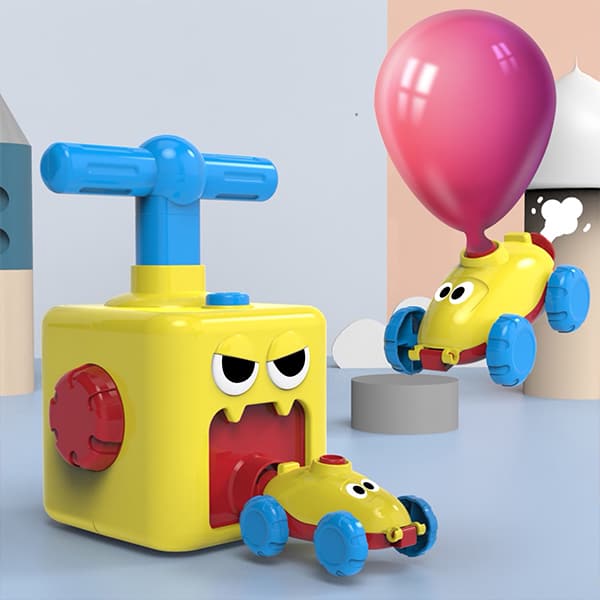 BalloonCar, μια μαγική σταθμός αγώνων που λειτουργεί με μπαλόνια - Image 5