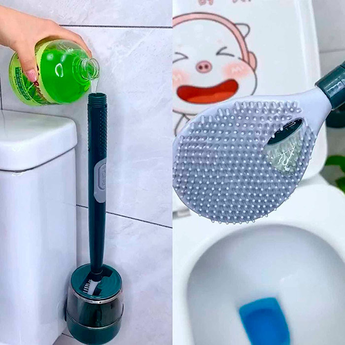 BestBrush, το επαναστατικό βούρτσα τουαλέτας με ένα κουμπί για την απελευθέρωση καθαριστικού - Image 8