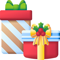 BestGift, Χριστουγεννιάτικη κάρτα με θήκη χρημάτων (3 τεμάχια) - Image 5