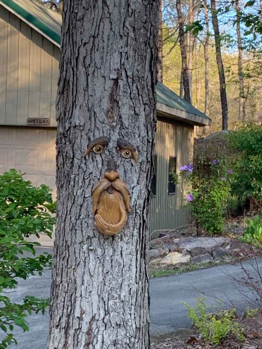 BirdFeeder, μια διακόσμηση δέντρου σε σχήμα προσώπου που είναι επίσης ταΐστρα πουλιών - Image 8