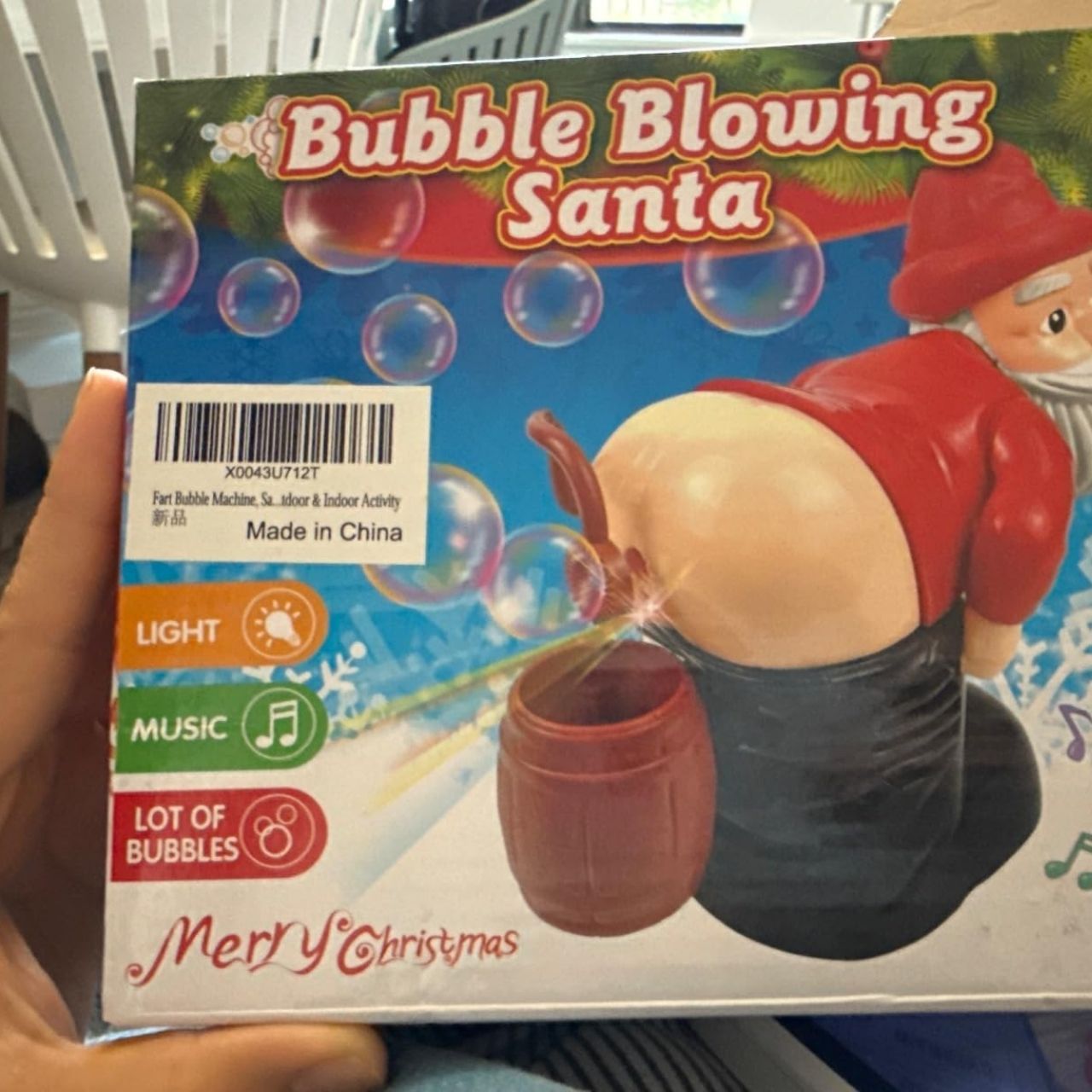 BlowSanta, παιχνίδι με σαπουνόφουσκες Άγιος Βασίλης - Image 9