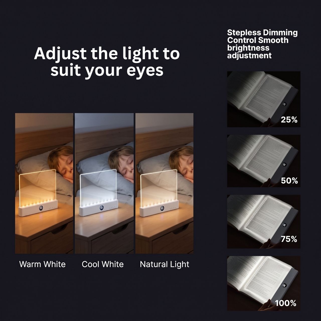 Φορητό φωτιστικό ανάγνωσης LED, BookLed - Image 7