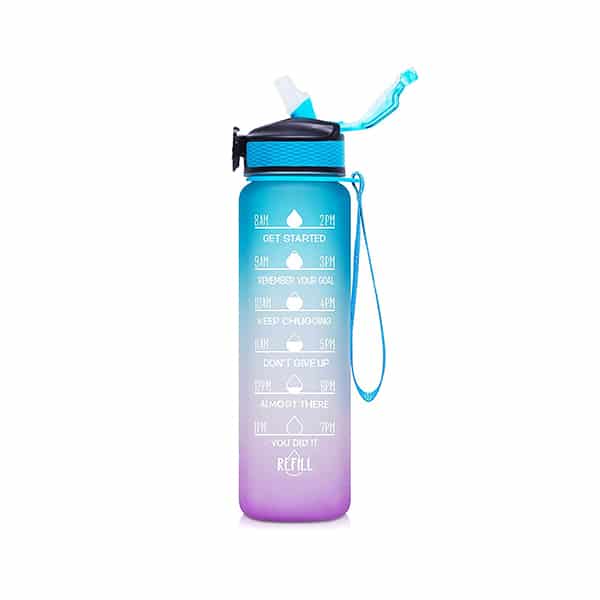 BottleBundle, Μπουκάλι Υδροδότησης με Κίνητρο + Σετ 5 Ελαστικών Ασκήσεων - Image 6