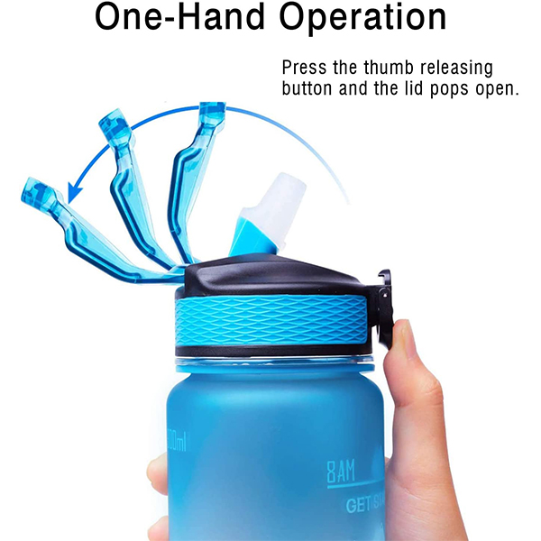 BottleBundle, Μπουκάλι Υδροδότησης με Κίνητρο + Σετ 5 Ελαστικών Ασκήσεων - Image 8