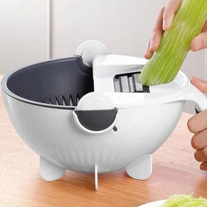 BowlCutter, πολυλειτουργικός κόφτης με πρόσθετο σουρωτήρι και χειροκίνητο αποφλοιωτή - Image 9