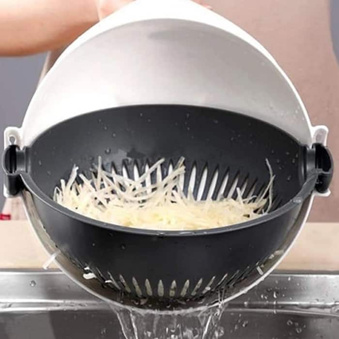 BowlCutter, πολυλειτουργικός κόφτης με πρόσθετο σουρωτήρι και χειροκίνητο αποφλοιωτή - Image 10