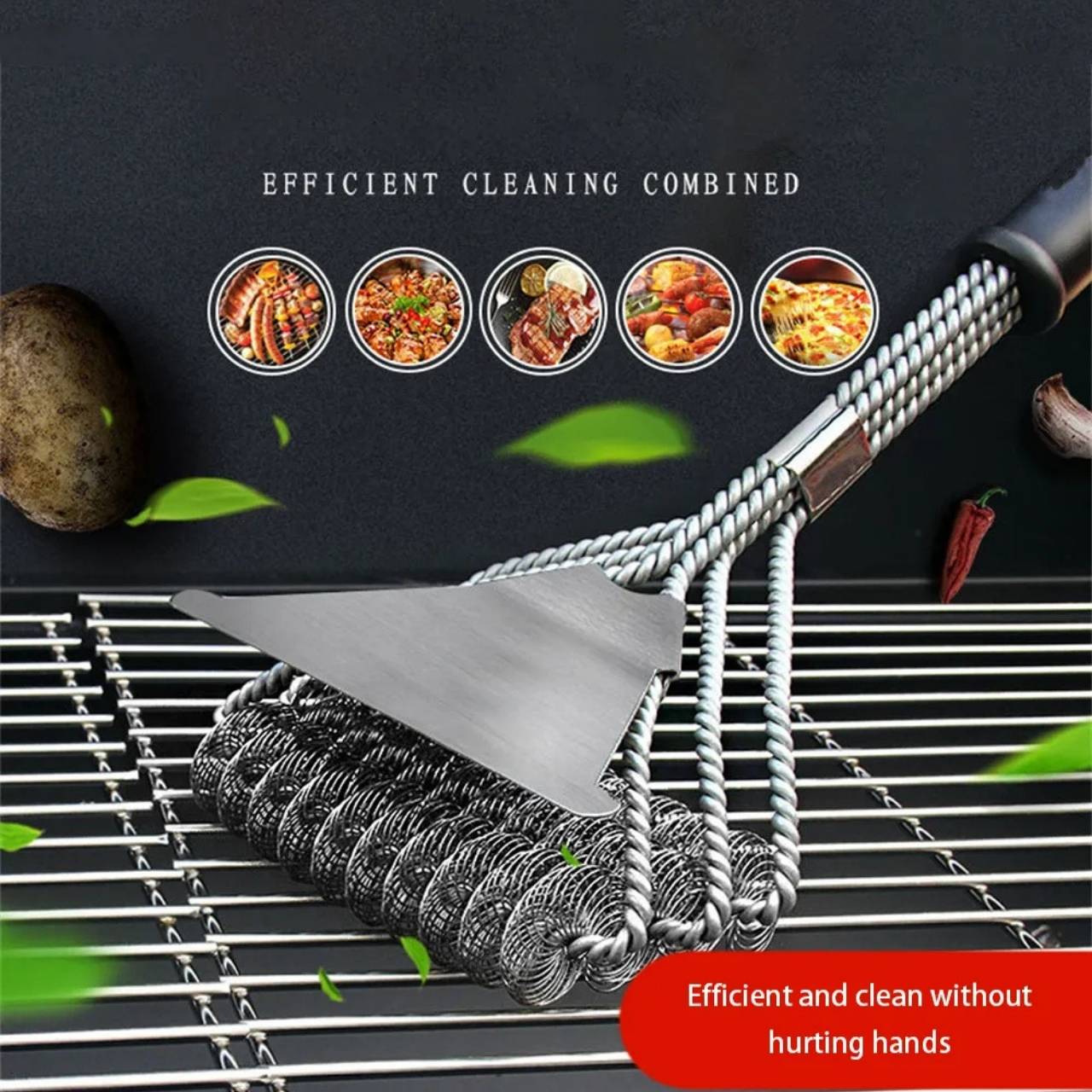 BrushGrill, βούρτσα καθαρισμού μπάρμπεκιου - Image 3