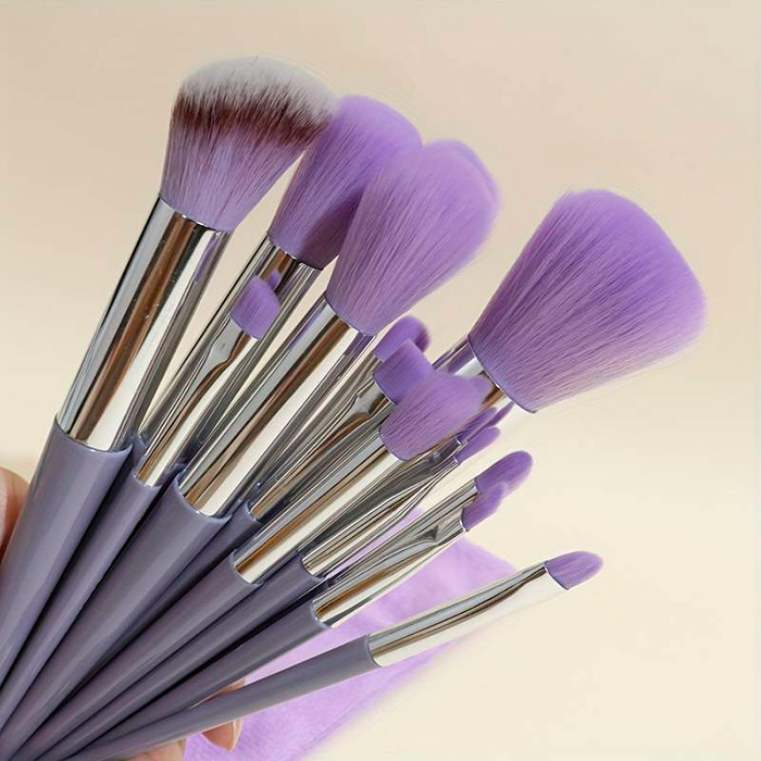 BrushSet, σετ 13 πινέλων μακιγιάζ με θήκη μεταφοράς - Image 6