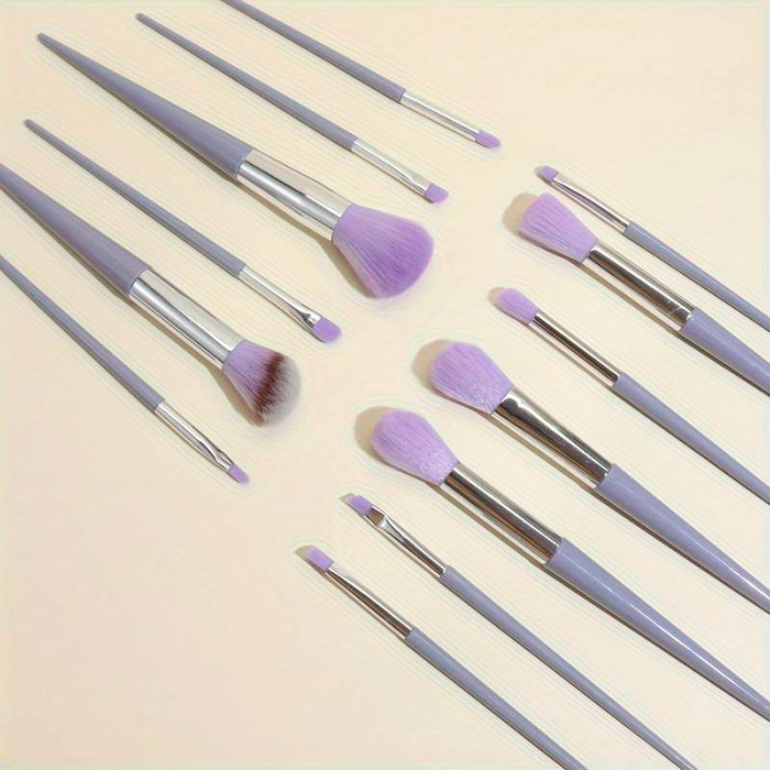 BrushSet, σετ 13 πινέλων μακιγιάζ με θήκη μεταφοράς - Image 7