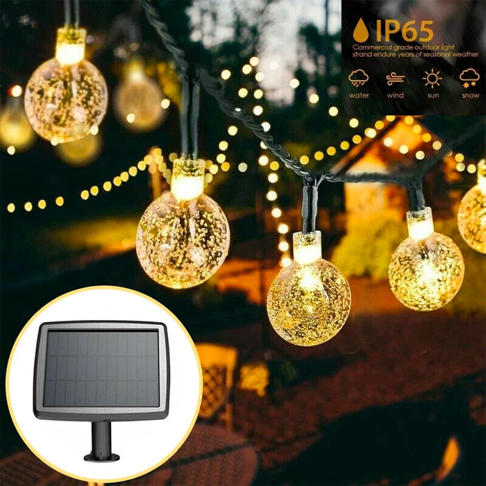 BulbLights, 50 ρετρό φώτα LED εσωτερικού και εξωτερικού χώρου που φορτίζονται με ηλιακή ενέργεια - Image 5