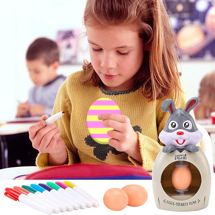 BunnyColor, σετ δημιουργίας και βαφής πλαστικών πασχαλινών αυγών - Image 4