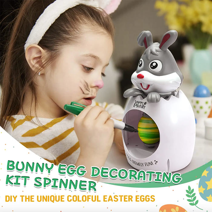 BunnyColor, σετ δημιουργίας και βαφής πλαστικών πασχαλινών αυγών - Image 5