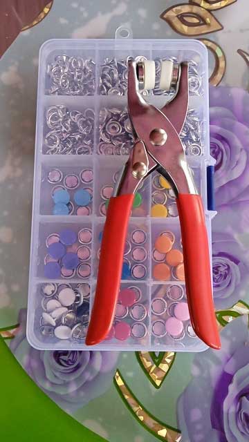 ButtonPliers, ένα επαγγελματικό σετ για τοποθέτηση κουμπιών - Image 4