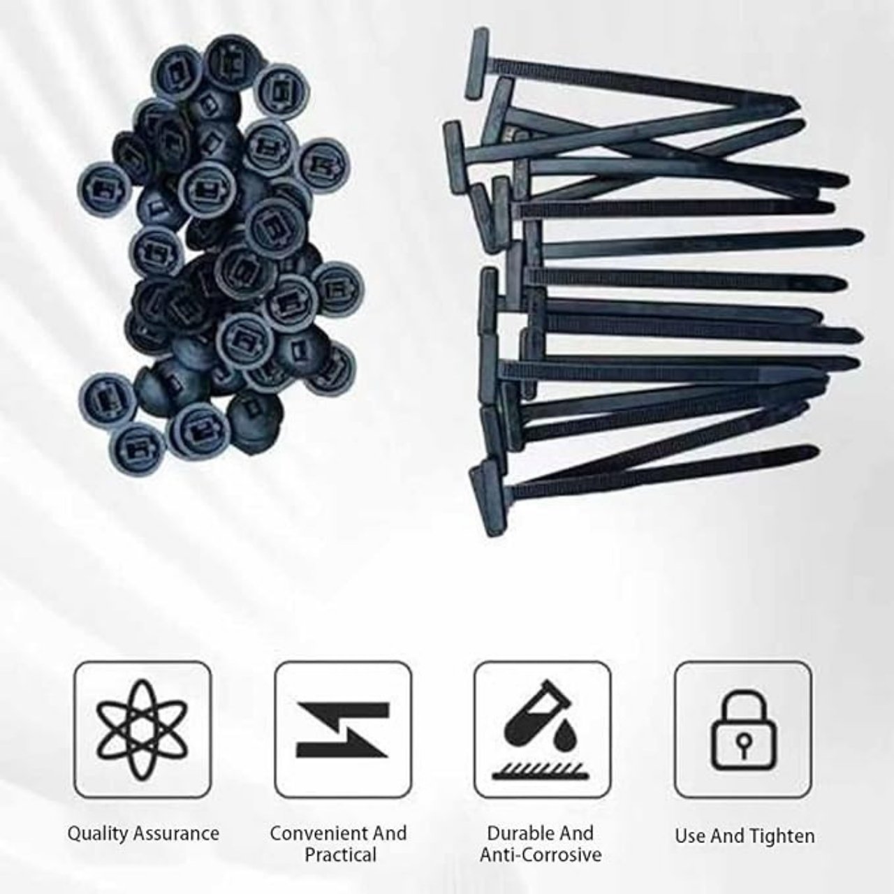 CableTies, νάιλον δεσμίδες για αυτοκινητιστική και γενική χρήση (50 τεμ) - Image 2