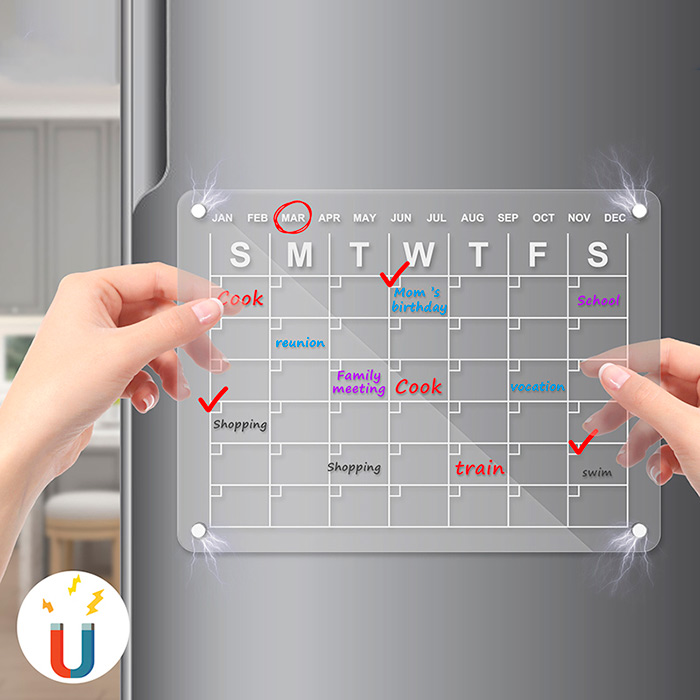 CalendarBoard, μαγνητικό πίνακα ημερολογίου (2 τεμάχια) - Image 6
