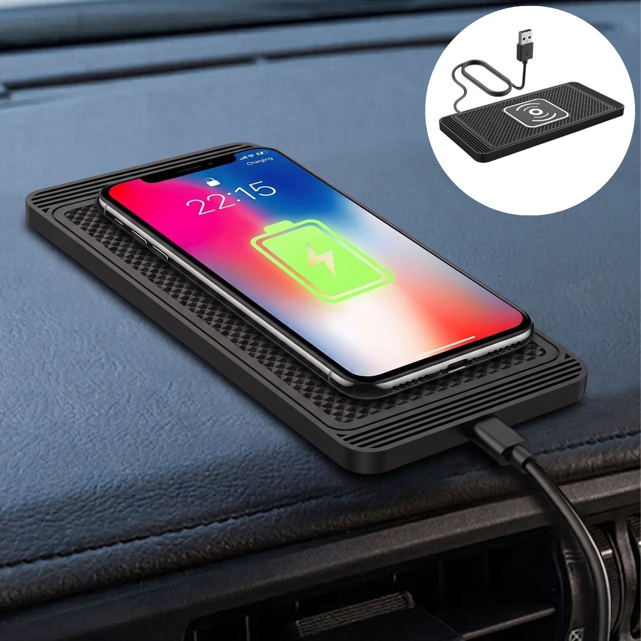 Βάση ασύρματης φόρτισης για τηλέφωνα, CarPad - Image 7