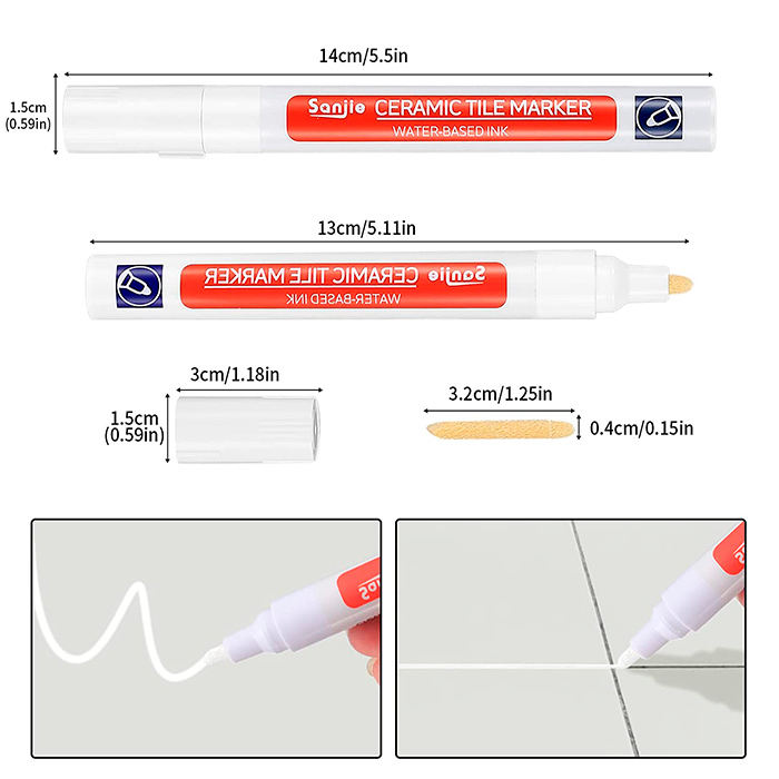 CeramicTilePen, στυλό χρωματισμού αρμών - Image 2