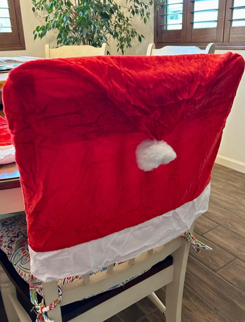 ChairSanta, εορταστικό κάλυμμα καρέκλας (4 τεμάχια) - Image 10