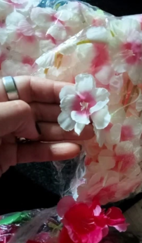 Cherry, τεχνητά λουλούδια με εμφάνιση φυσικών ανθών κερασιάς (1.8 μ) - Image 10