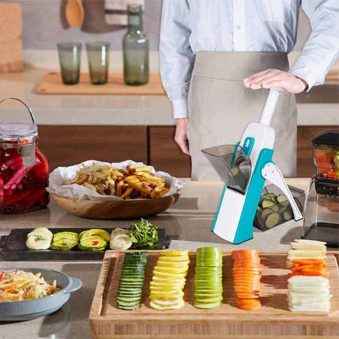 ChopBundle, κόφτης και καθαριστής φρούτων και λαχανικών + δωρεάν περιστρεφόμενος καθαριστής και κόφτης + δωρεάν ηλεκτρονικό βιβλίο με υγιεινές συνταγές - Image 4