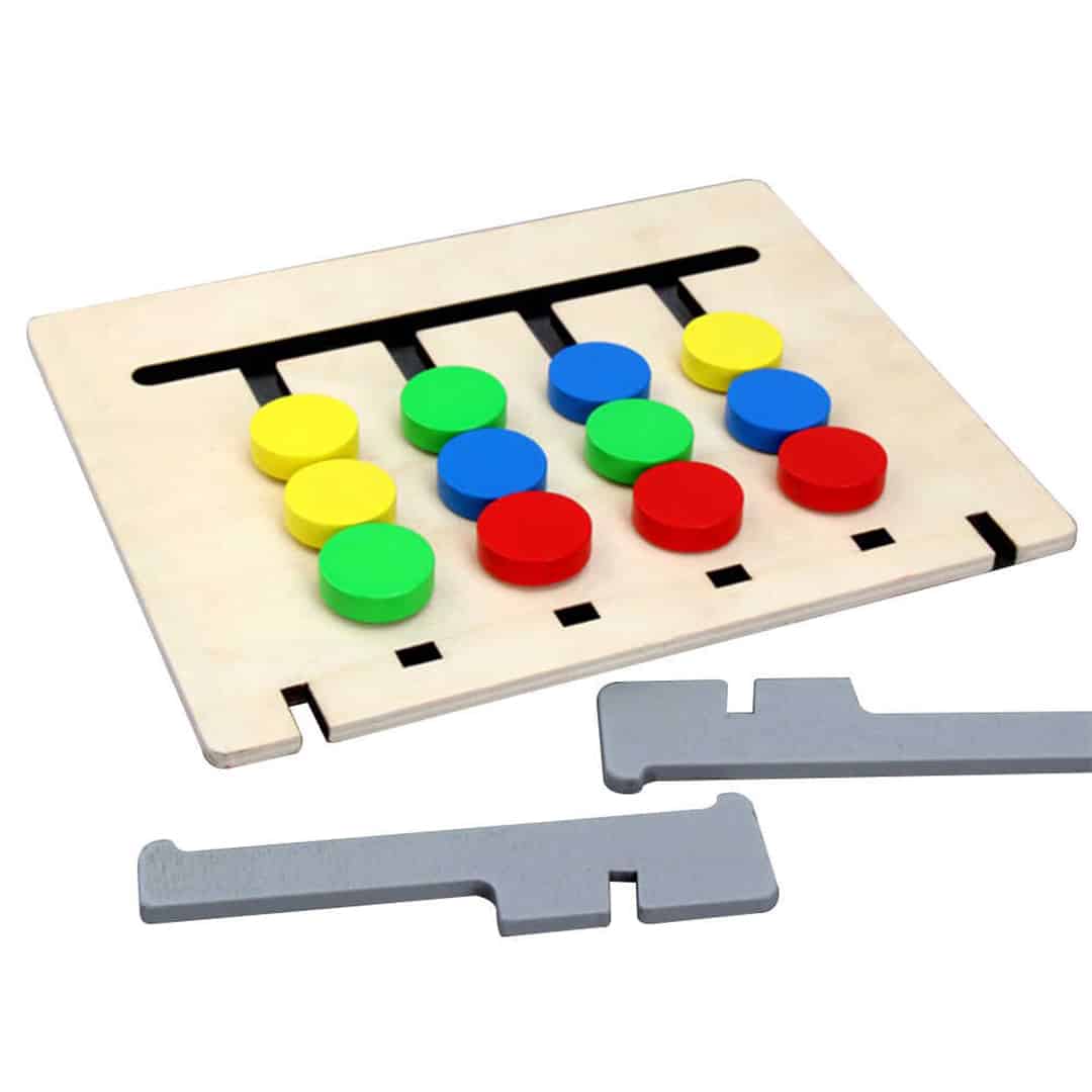 CombinationGame, ξύλινο παζλ για την ανάπτυξη λογικής σκέψης (36 εργασίες) - Image 7