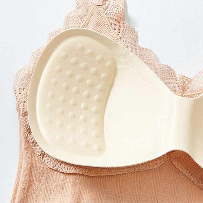 ComfortTop, 1+1 ΔΩΡΕΑΝ Σετ μπλουζάκια με λουράκια με επένδυση σε μαύρο και μπεζ - Image 3