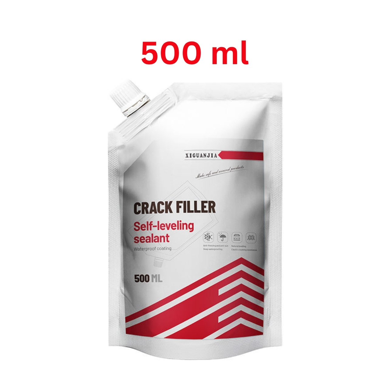 CrackFiller, Ελαστικό Σφραγιστικό Επισκευής Ρωγμών (500 ml) - Image 5