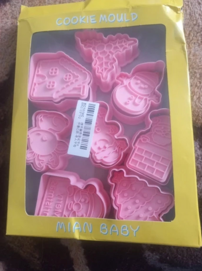 CutCookies, Καλούπια για μπισκότα Χριστουγέννων (8 καλούπια μπισκότων) - Image 10