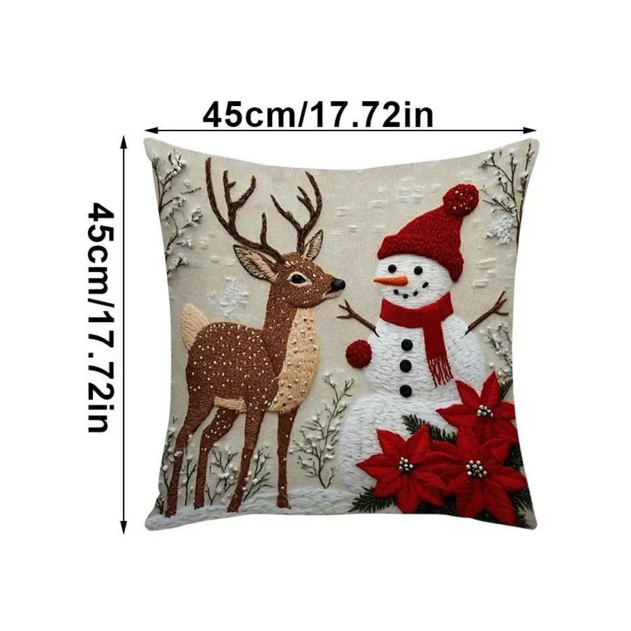 CutePillows, Χριστουγεννιάτικες μαξιλαροθήκες (4 τεμάχια) - Image 10