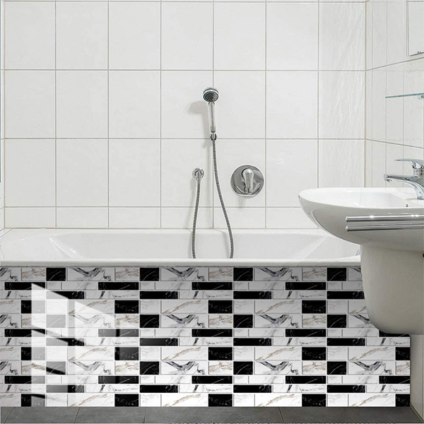 DecorWallpaper, τρισδιάστατα αυτοκόλλητα τοίχου σε απομίμηση πλακιδίων (12 τεμ.) - Image 6