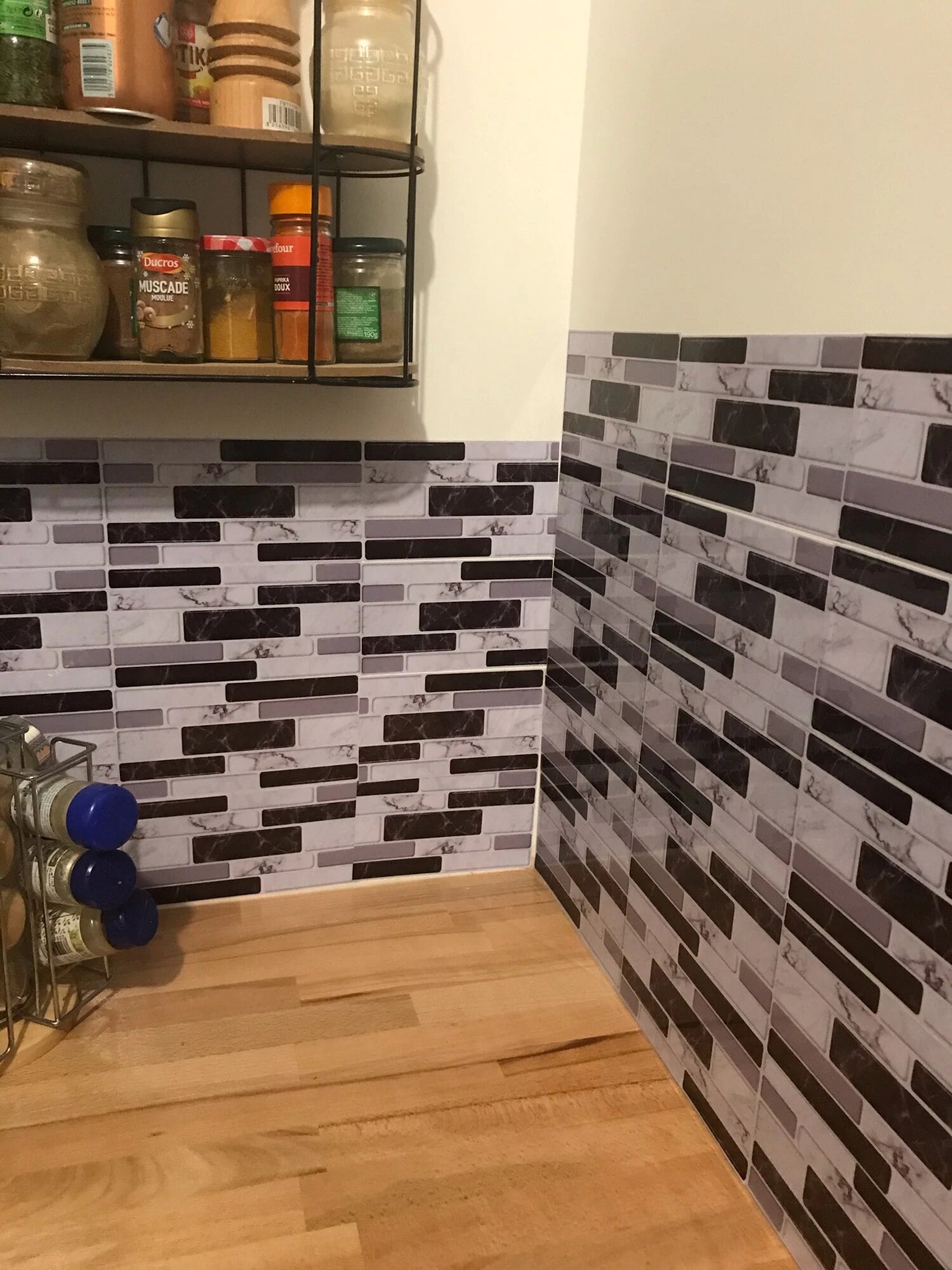 DecorWallpaper, τρισδιάστατα αυτοκόλλητα τοίχου σε απομίμηση πλακιδίων (12 τεμ.) - Image 10