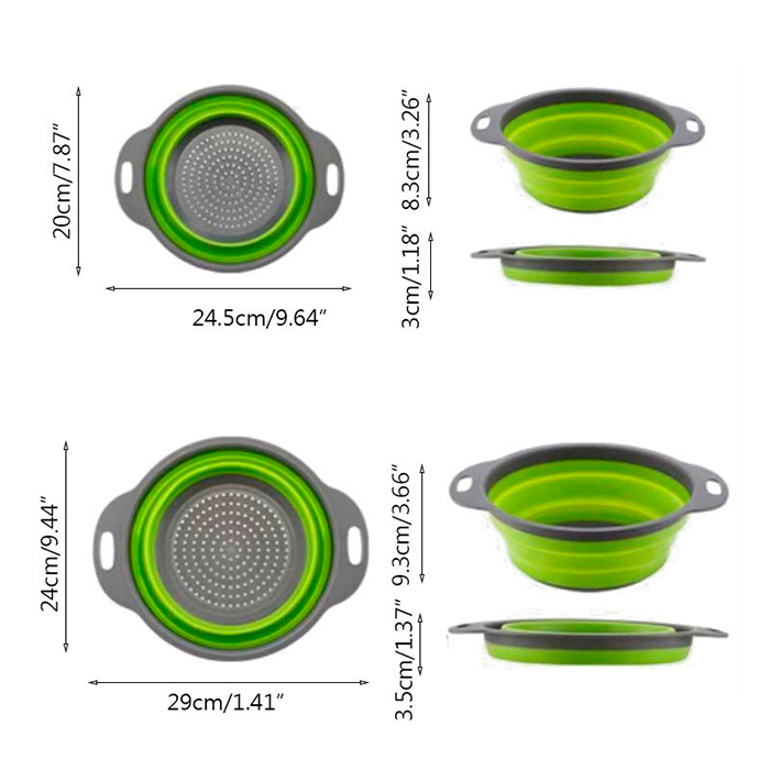 DishDrain, (2, σκεύη σιλικόνης (2 τεμάχια) - Image 2