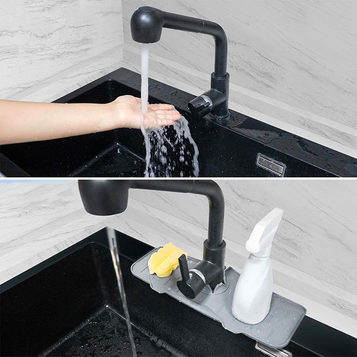 DryingPad, ματ σιλικόνης για νεροχύτη κουζίνας ή μπάνιου - Image 3