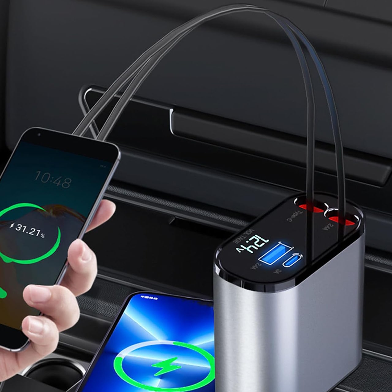 DualCharger, φορτιστής αυτοκινήτου 4-σε-1 - Image 9