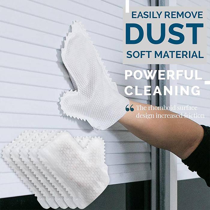DustGloves, 20 τεμάχια γάντια καθαρισμού για διαφορετικές επιφάνειες - Image 4