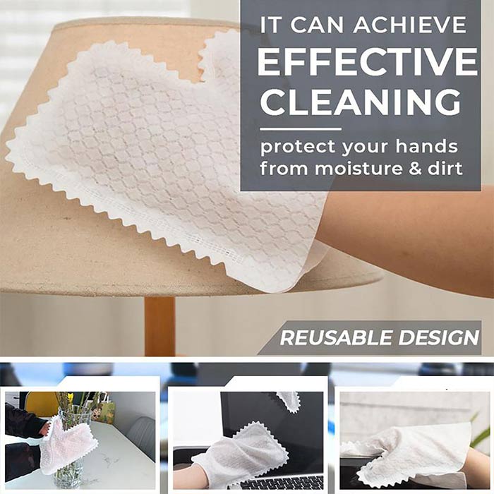 DustGloves, 20 τεμάχια γάντια καθαρισμού για διαφορετικές επιφάνειες - Image 6