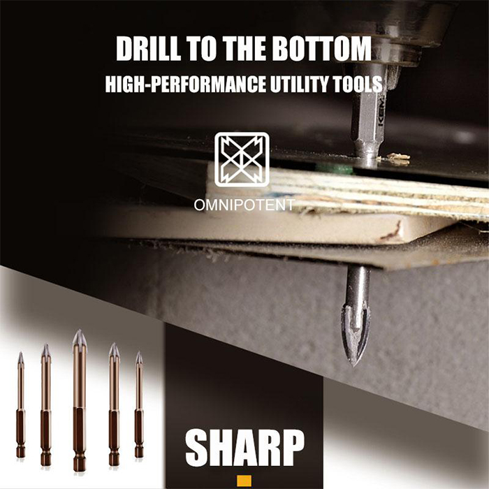 "EfficientDrilling, σετ 5 εξαρτημάτων για τρυπάνια (5 τεμάχια) - Image 6